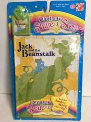 Care Bears Share A Story Book Cartridge Jack and the Beanstalk 2005 New NOS