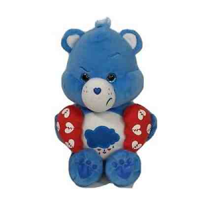 Care Bears Grumpy Bear Plush Broken Heart Blue Stuffed Animal Toy 17