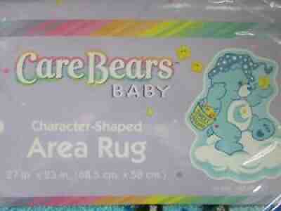 NIP Rare HTF CARE BEARS BABY Bedtime Bear AREA RUG