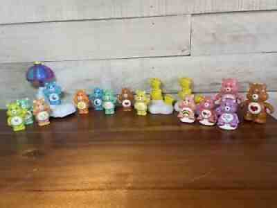 Lot Vintage Care Bears Care-A-Lot Umbrella Playset TCFC Collectible Toy Figure
