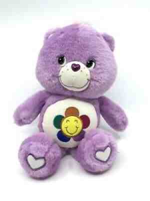 Purple Care Bear 13â? Harmony Bear 2006 Plush Toy
