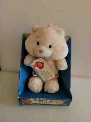 Vintage Care Bears Baby Hugs Bear New in Box 1985 plush