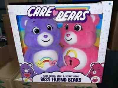 Care Bear Best Friend Bears Set Exclusive 2pk Best Friend And Secret Bear NEW