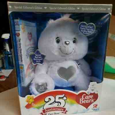 Care Bears 25th Ann. Bear W/ DVD Special Collectorâ??s Edition Tenderheart Bear