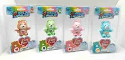 Worlds Smallest Care Bears Series 2 Plush: Luck, Love-A-Lot, Tender Heart, Wish