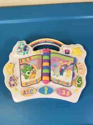 Care Bears Read With Me Story Book Electronic Toy Baby Play Along 2004 SEE VIDEO