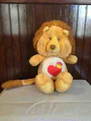 1984 Braveheart Lion Care Bear Collectable 13 in