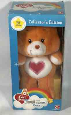 NEW IN BOX Care Bears 20th Anniversary Tenderheart Bear 12 inch PRIVATE LISTING