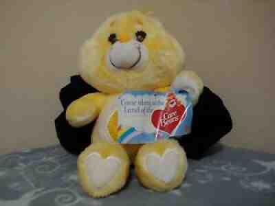 Vintage Kenner Care Bear Funshine Bear Plush 1983 with Tags American Greetings