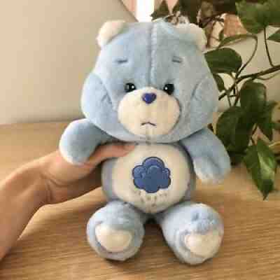 NWOT Care Bears Cousins 20TH ANNIVERSARY Grumpy Bear 11â? Plush Blue Cloud