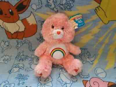 Care Bears NWT Comfy Bears Cheer Bear Plush Toy Pink Rainbow 2002 8