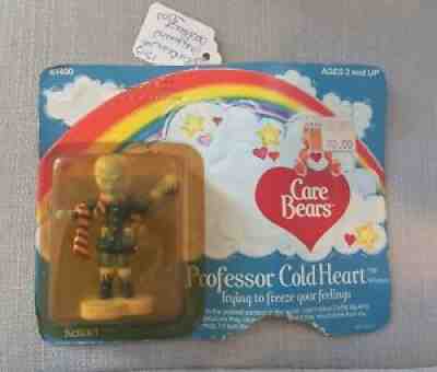 Vintage 1984 Care Bears Miniatures Professor Cold Heart Figurine 2.5