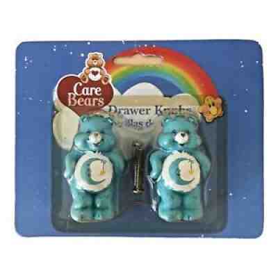 Care Bears Bedtime Drawer Knobs 2003 Nursery Baby Room Set of 2 in Package