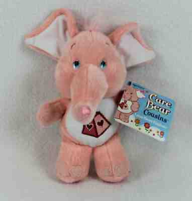 Care Bear Cousins Lotsa Heart Elephant 9â? Pink 2005 Nanco With Tag