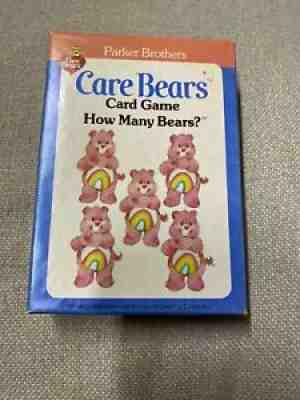 VINTAGE CARE BEAR CARD GAME HOW MANY BEARS ALL CARDS PRESENT COMPLETE SET