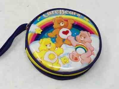 Care Bears Vintage CD DVD Carry Case 2004, 24 Disc Slots - Tenderheart, Funshine