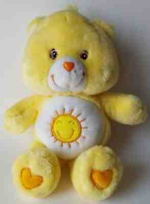 Carebear Care Bear 2002 Funshine Yellow Sunshine 13
