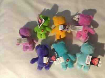Care Bears Little Surprise! Pets Plush Lot x7 3.5" Hollar Online Exclusive