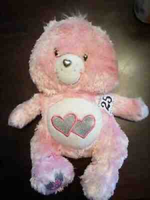 25th Anniversary Love-A-Lot Pink/Silver Care Bear Special Collector Edition 2007