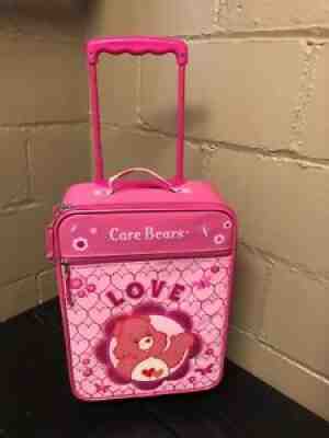 Care Bears Suitcase Pink Love a Lot Starpoint 2004 Sleepovers
