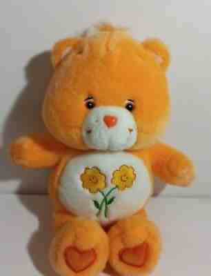 Care Bears 2003 Talking Stuffed Animal Friend Bear Plush Flowers Peach 13â? Doll