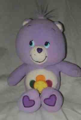 Rare 2007 Care Bears Play Along Harmony Bear Stuffed Animal Plush 12