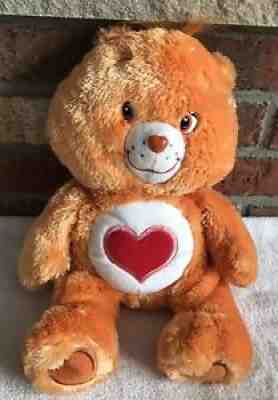 Care Bear Tenderheart Tender Heart Bear Orange 2006 Stuffed Toy Plush Used