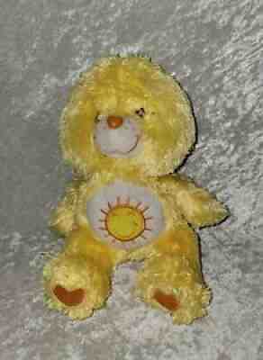 Care Bears Fluffy & Floppy Funshine Bear TCFC Play Along Sun 2002 Long Hair
