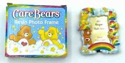 NEW 2003 Care Bears LOVE Resin Photo Frame Funshine Tenderheart 2