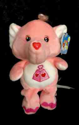 2002-Care Bears-Cousin Lotsa Heart Elephant Plush 7