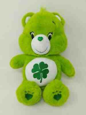 2016 Care Bears Plush Good Luck Lucky Green Shamrock Bear 14â? Stuffed Animal Toy