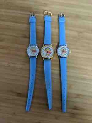3 Lot of New old stock Care Bears wind up watches from 1980's  Never used 