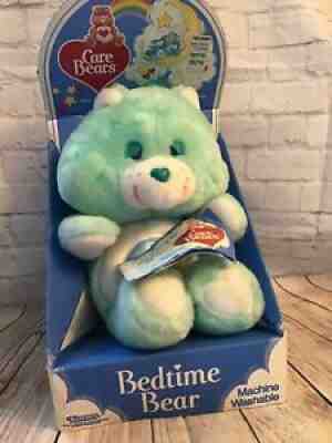 Bedtime Bear Kenner Care Bear New Rare Vintage Stuffed Plush 1982 New In Box