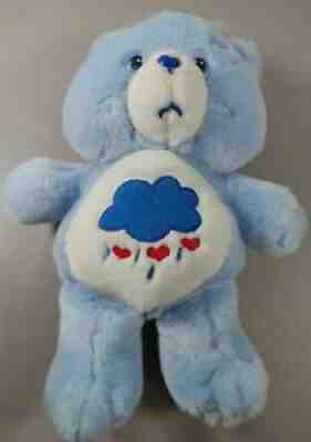 2002 Care Bears Grumpy Bear 12" RARE Plush Vintage Rain Cloud