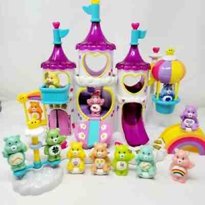 Care Bears Bear Magical Care-a-lot Castle Play Set Light up & Sound With Figures