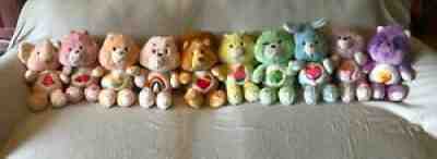 Vintage Care Bears - Lot of 10 Care Bears and Care Bear Friends