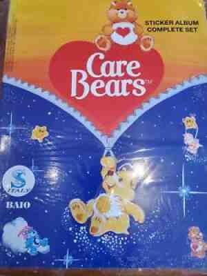 1980â??s Vintage Care Bears Stickers Italy complete Album and Sticker Sheets Rare