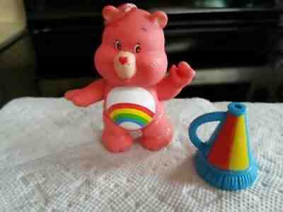 Care Bears Cheer Bear with Merry Megaphone (Vintage Poseable Care bear)