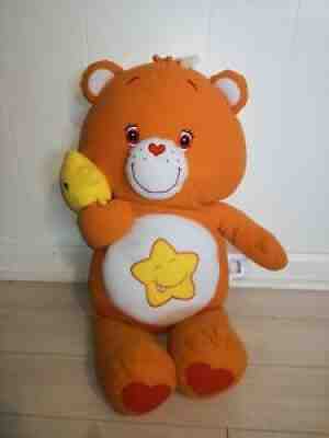 Care Bears Baby 29" Orange Jumbo Plush 2004 Happy Star