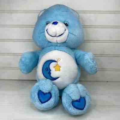 Care Bear Plush Bedtime Bear 13 inch Light blue Moon Star belly