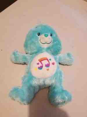 Care Bear Heartsong Heart Song 13â? Blue 2006 Stuffed Toy Plush Used