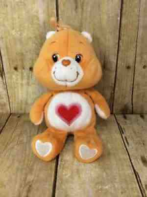 Vintage Carlton Cards Care Bear Tender Heart Bear 8" Plush