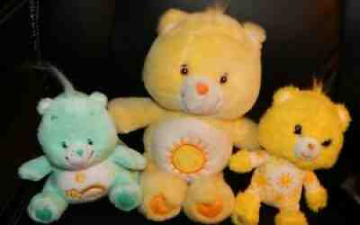 Carebear Care Bear 2002 Funshine Yellow Sunshine 13