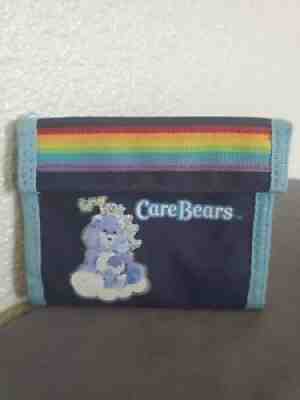 Vintage Care Bears Grumpy Bear Wallet Pride Rainbow RARE