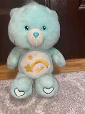 Care Bears Glow A Lot Wish Bear Plush Stuffed Animal 12