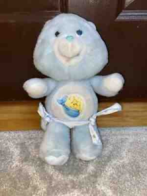 Vintage Care Bears Carebears Tugs Baby Ber Plush Stuffed animal 1983 Kenner