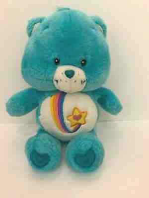 2004 Talking Thanks-A-Lot Bear Teal Blue Play Along Jakks Care Bear NOT WORKING