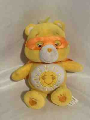 Rare - Super Hero Funshine Bear - Yellow Care Bear - Sun Shine
