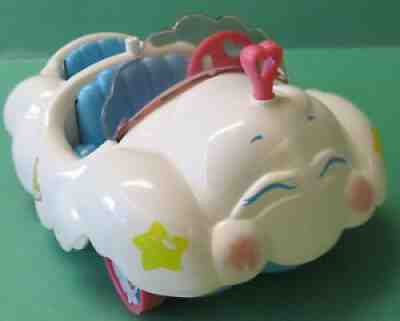 Vtg 1983 Kenner Care Bears Cloud Car With Pink Windshielf Intact VGC