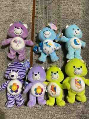 Care Bear Lot Of 6 Do Your Best Harmony Jungle Party Baby Tugs Bedtime